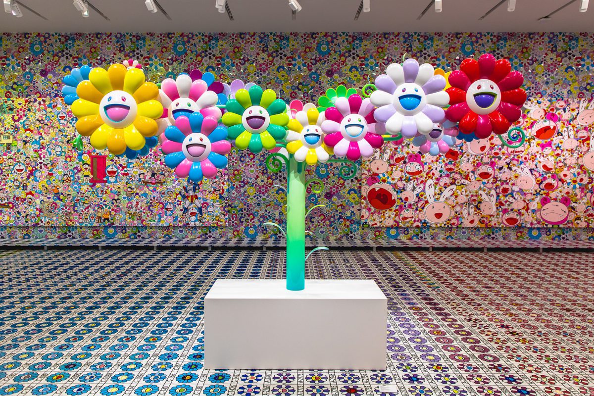 Takashi Murakami Flower Sculpture